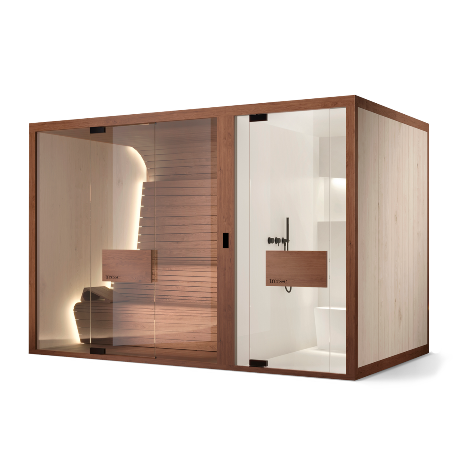 Mirage Hammam – Sauna, Steam Bath, and Shower in a Single Cabin